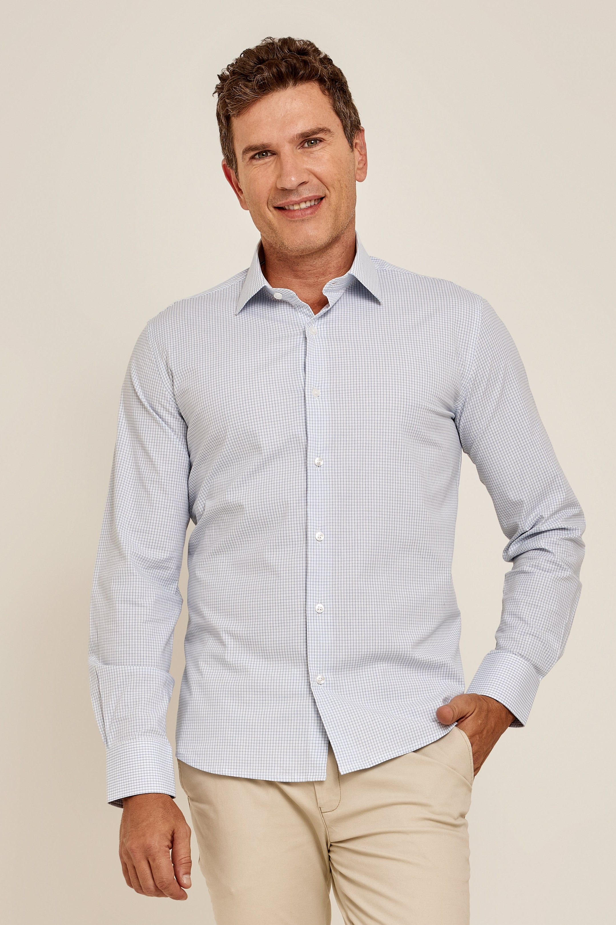 CAMISA ALGODÃO FIO 40 ANDES